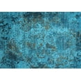 thumbnail image 1 of Ahgly Company Indoor Rectangle Oriental Light Blue Industrial Area Rugs, 3' x 5', 1 of 4