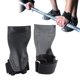 thumbnail image 3 of Correas de levantamiento de pesas, entrenamiento, gimnasio, muñequeras, guantes protectores, culturismo negro, 3 of 9