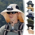 thumbnail image 3 of Penkiiy USB Rechargeable Fan Hat with Neck Flap - UPF 50+ Sun Protection, Hands Free Cooling for Outdoor Sports, 3 of 3