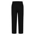 thumbnail image 5 of Kakii Mens Casual Dress Pants Pleated Old Money Wide Leg Baggy Pants Fall Relaxed Fit Slacks Work Trousers, 5 of 7