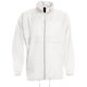 thumbnail image 1 of B&C - Chaqueta/Cortavientos Ultraligero Transpirable modelo Sirocco para hombre (Blanco), 1 of 2