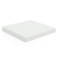 thumbnail image 2 of Furniture of America Solid Wood King Platform Bed with 8-Inch Memory Foam Mattress, White, 2 of 8