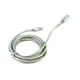 thumbnail image 1 of Leviton Gray Cat 6+ 7 ft Patch Cord Network Cable Booted Cat6+ AG600-7S, 1 of 1