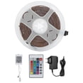 thumbnail image 1 of Bande Lumineuse LED 5m 60 Led/m RGB2835SMD Sangle Lumineuse LED Douce Alimentation DC12V Prise EU 100‐240v, 1 of 8