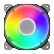 Musetex Fan Cooler PC 1500 PWM Cooling Fan, 4Pin Connector, 120mm ARGB LED, Quiet Cooling Computer Fan (PF)