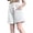 v#3White3, variant on Rggeeun Toddler Girls Denim Shorts With Front Pearl & Pockets Elastic Waist Wide Leg Above Knee For Summer Workout Daily Wear Fashion Bottoms,Blue,7-8 Years