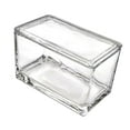 thumbnail image 3 of Abbracc Rectangle Laboratory Glass Staining Jar Slides Holder Multipurpose Container , 950ml, 3 of 9