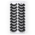 thumbnail image 2 of Eyelashes Multipack False Volume Wispy Style 10 Pairs 8D Dramatic Eyelashes Pack Featuring Eye Makeup Enhancements, 2 of 6
