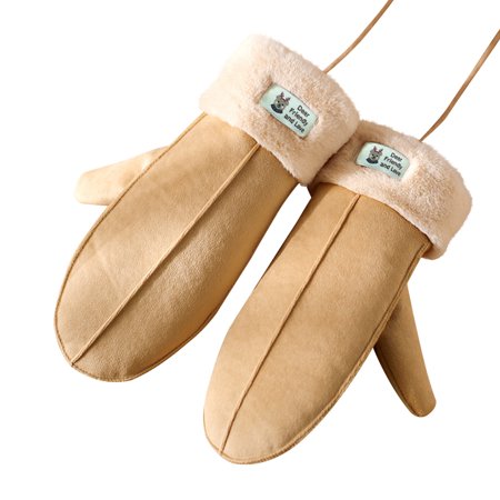 

kitchen aid Clearance Ladies Winter Gloves Cartoon Lingering Neck Winter Warm Thickened Plush Cotton Plush Gloves