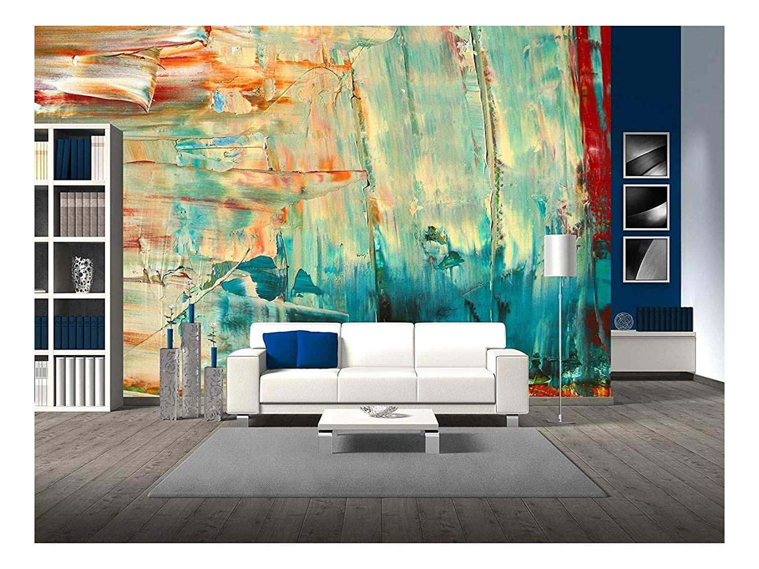 Wall26 Abstract as Background - Removable Wall Mural | Self-adhesive
