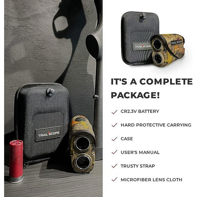 Hawkray Golf Rangefinder 700Yards Laser Range Finder With Slope - USB Rechargeable - Flag Acquisition - 6X Magnification | Buy Now With Express International Delivery