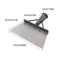 thumbnail image 2 of Garden Shovel Multifunctional Garden Shovel Outdoor Garden Cleaning Shovel Multi Functional Garden Shovel Not Included Handle Stainless Steel Cleaning Shovel Remover Tool, 2 of 8