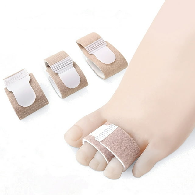 Attelle d'Orteil Enveloppante Professionnelle Unisexe Redresse-Doigt Bandage pour Orteil Cassé