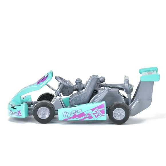 Pull Back Car, Children Car Toy, Quality Alloy Material Easy To Operate Resistant To Collision Featuring Smooth Edge Children for Boys Light Green