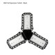 thumbnail image 1 of Full Spectrum Trefoil 35w 72led Grow Light Plant Growing Lamp For Indoor Plants Hydroponics,black, 1 of 3