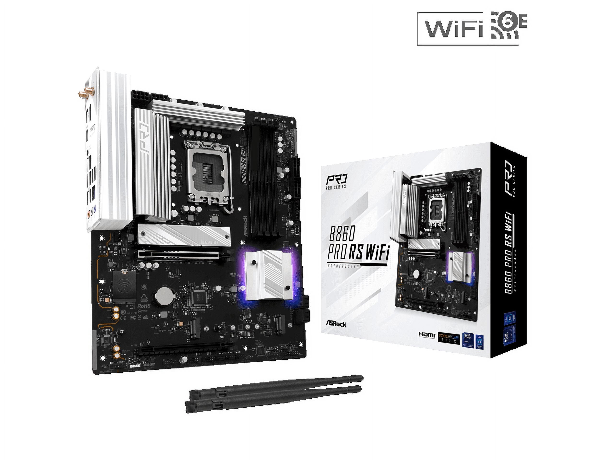 ASRock B650M Pro x3D RS WiFi AM5 AMD B650 SATA 6Gb/s Micro ATX