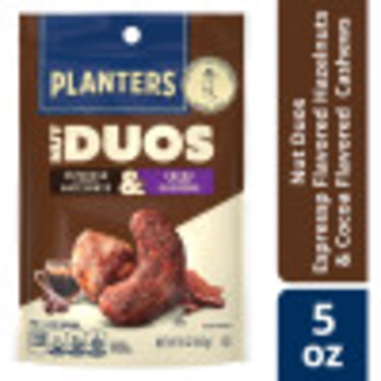 PLANTERS Nut Duos Cocoa Cashew & Espresso Hazelnut, 5 oz - Walmart.com