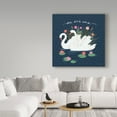 thumbnail image 3 of Trademark Fine Art 'Swan Lake III' Canvas Art by Janelle Penner, 3 of 3