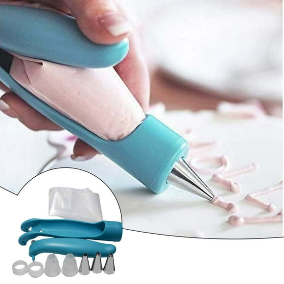 Bakeware Tool Set for Cake Decoration Reusable Frosting Pen Complete DIY Decorating Kit with Accessories for