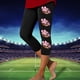 thumbnail image 1 of WILLBEST Leggings Deportivos Informales con Estampado de Rugby para Mujer, Pantalones de Yoga de Cintura Alta, Mallas Capri Elásticas para Correr, Gimnasio Y Fitness (1974) Mediana, 1 of 3