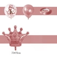 thumbnail image 2 of Birthday Decorations -Rose Gold Number Balloon & Crown Balloon, Confetti Balloons,Birthday Supplies, 2 of 5