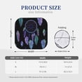 thumbnail image 6 of Uemuo Dreamcatcher With Colorful Feathers Printed 2 PCS Car Windshield Sun Shade, Auto Sun Heat and UV Rays Blocker, Foldable Automotive Front Window Sunshade Protector, 6 of 7