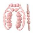 thumbnail image 2 of Rodillos de masaje Masajeadores de piernas 21 y manuales Rodillos musculares ligeros Circulares Rosa, 2 of 9