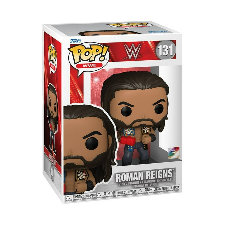 Funko Pop! WWE Roman Reigns Vinyl Figure #131 with Belts - Walmart.com