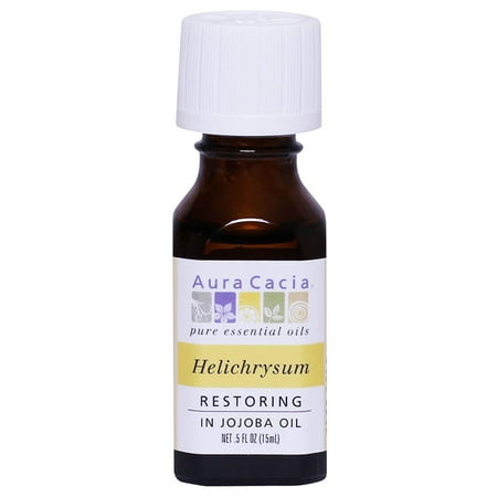 Esso Oil - ESS OIL HELICHRYSUM, Honey-like top note By Aura Cacia