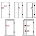 thumbnail image 4 of cadena de bloqueo de puerta, perno de puerta de acero inoxidable, puerta antirrobo., 4 of 5