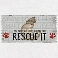 thumbnail image 3 of Tee Hunt You Can't Buy Love But You Can Rescue It T-Shirt Pet Cat Kitten Mens Shirt, Green, Small, 3 of 5