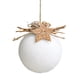 thumbnail image 2 of Decoración de árbol de Navidad blanco con guirnalda de conos para árbol de Navidad, decoración navideña de espuma blanca, adorno navideño colgante Fes el decorativo, 2 of 8