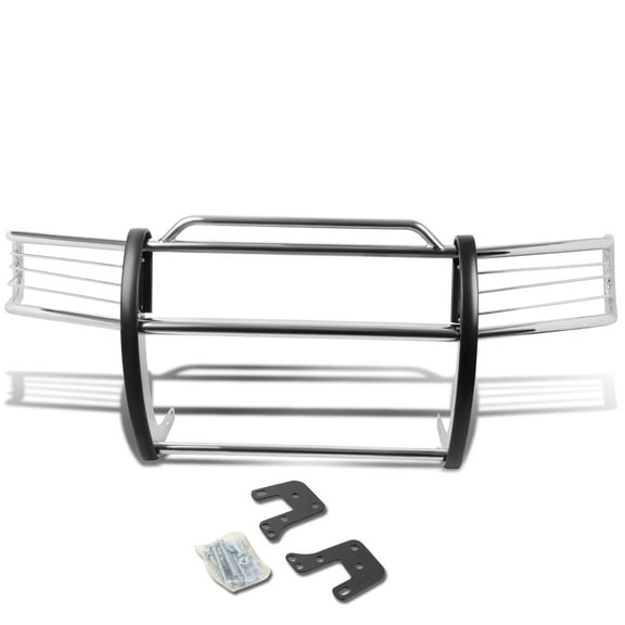 DNA Motoring For 94-01 Dodge Ram 1500 2500 3500 Stainless Steel Full Front End Bumper Brush Grille Guard