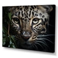 thumbnail image 2 of Designart "Camouflaged Leopard In The Moonlight I" Animals Leopard Wall Art Prints, 2 of 7