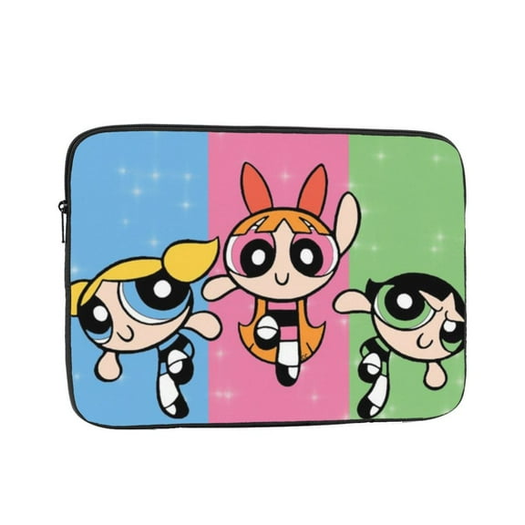 The Powerpuff Girls Laptop Sleeve Case Shockproof Portable Laptop Inner Bag Protective Notebook Case 10 Inch