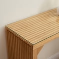 thumbnail image 6 of 2025Pine Dining Bench and Table, Indoor Wood Bench for Entryway,Living Room,Kitchen and Bedroom Table and Bench Set (Nature, Bench & Table) Small Tempered glass included, 6 of 13
