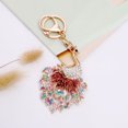 thumbnail image 4 of LYMAYTER Porte-Clés Paon en Strass de Luxe en Forme de Paon pour Voiture - Incrusté de Strass, 4 of 7