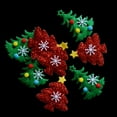 thumbnail image 2 of 8 Unids / set Colores Adornos Navideños Parches No Tejidos para s de Proyectos de Manualidade BLESIY Decoración de fiesta de árbol de Navidad de tela, 2 of 8