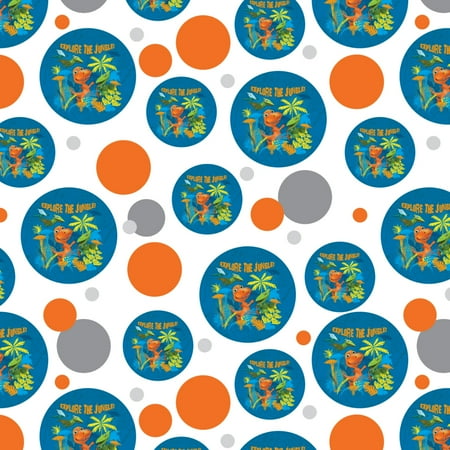 Explore the Jungle Dinosaur Train Premium Gift Wrap Wrapping Paper Roll