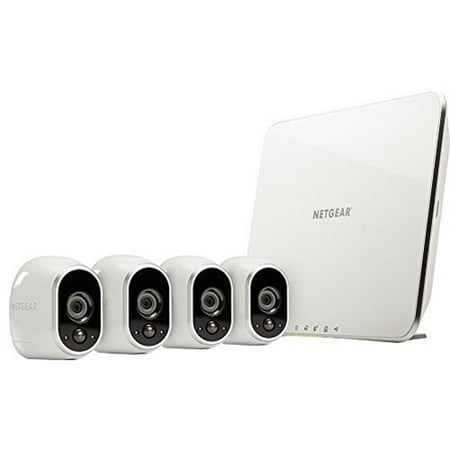 Arlo Wire-Free HD Security 4-Camera System VMS3430-100NAR (Certified Refurbished