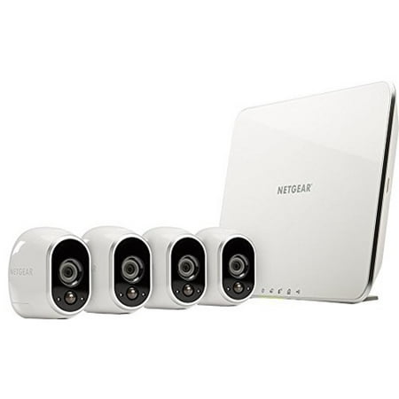 - Arlo Wire-Free HD Security 4-Camera System VMS3430-100NAR (Certified Refurbished