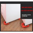 thumbnail image 4 of Herramienta elevadora de muebles con diseño antideslizante, elevador de muebles de acero, amplia aplicación, para reorganizar fácilmente la habitación, rodillos de plástico ABS, 4 of 5