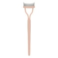 thumbnail image 3 of Eyelash Comb, Pink Portable Grooming Metal Teeth Eyelash Brush Separator Reusable  For Making Up For Women, 3 of 8