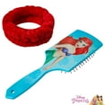thumbnail image 5 of LUV HER Kids Hair Brush & Spa Headband Set for Girls - Features Ariel from Disney - Fun Grooming Kit for Detangling, Styling & Skincare - Soft & Stretchy One Size, 5 of 6