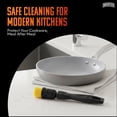 thumbnail image 7 of Brushtech Advanced Nonstick Pan Cleaning Brush – Scratch-Safe Heavy Duty Kitchen Scrubber for Cookware, Pots & Skillets, Designed for Residue & Grease Removal, Durable Nylon Bristles, 7 of 7