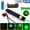 1pack, variant on (Weiyi-EC)-- Green Laser Pointer Pen Light 9900Mile Strong Visible Beam Lazer AAA Torch 532nm USB Rechargeable Flashlight **--（ 8km';l;）
