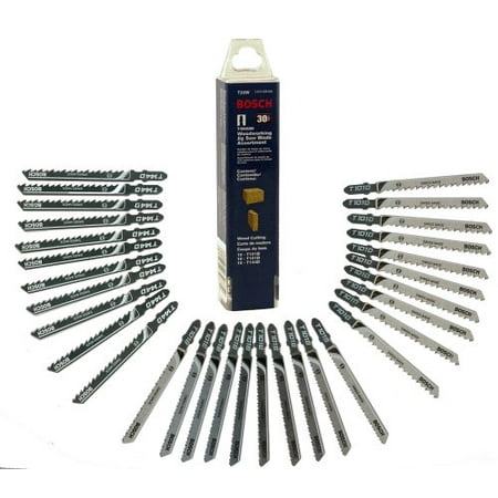 Bosch T30w 30 Piece Woodworking Jigsaw Set Walmart Com Walmart Com