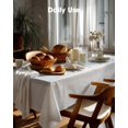 thumbnail image 7 of Minzimin Plastic Table Cloth Disposable 3 Pack, 54x108 Inch Rectangular Table Cloth, Leakproof Table Cover for Parties, Picnic, Weddings, 7 of 7