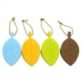 thumbnail image 1 of Colorful Silicone Leaves Door Stopper,Cute Leaf Flexible Silicone Window Finger Protector/Door Stops Set with Lanyard for Home, 1 of 5