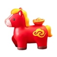 thumbnail image 4 of Figura de caballo Fengshui chino, figura de resina, mano de obra fina, centro de mesa, linda F, 4 of 9